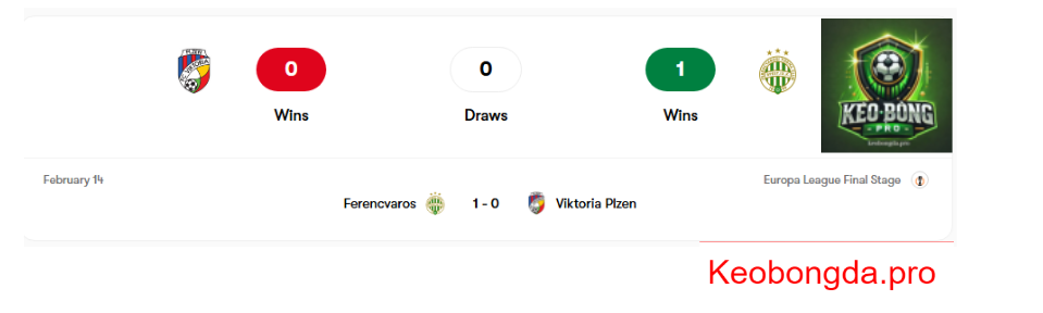 Soi kèo bóng đá Viktoria Plzen vs Ferencvaros, 03h00 ngày 21/2: Ý Chí Bất Diệt