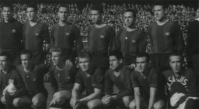 FC Barcelona năm 1953.