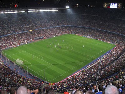 Sân vận động Camp Nou hùng vĩ